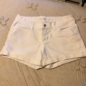 White old navy shorts